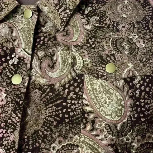 Ulla Popken Paisley Jacket - Picture 3 of 4